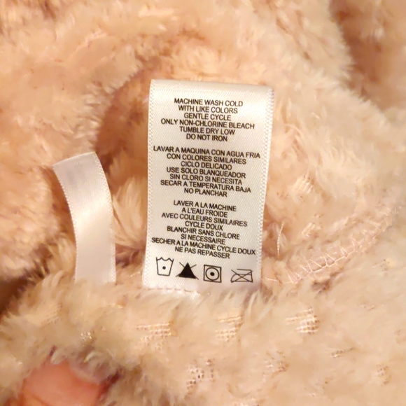 Calvin Klein Light Pink Fleece Jacket - Picture 8 of 8